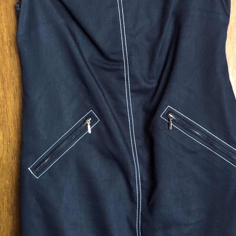 Navy blue dress